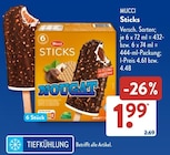 Sticks Nougat im Angebot bei ALDI SÜD in Regensburg Sticks Nougat Angebote von Mucci bei ALDI SÜD Regensburg für 1,99 €