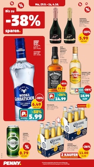 Jack Daniels im Penny Prospekt "Wer günstig will, muss Penny." mit 45 Seiten (Passau)