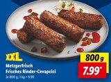Aktuelle Hackfleisch Angebote bei Lidl in Dresden Aktuelles Metzgerfrisch Frisches Rinder-Cevapcici Angebot bei Lidl in Dresden ab 7,99 €