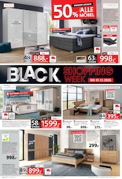 Schlafzimmer im Zurbrüggen Prospekt in Unna Aktueller Zurbrüggen Prospekt mit Schlafzimmer, "BLACK SHOPPING WEEK", Seite 10