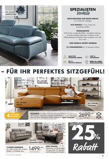 Sofa im Uni Polster Prospekt "Zeit für neue Lieblingsplätze" mit 16 Seiten (Recklinghausen)