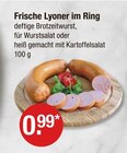 Frische Lyoner im Ring Angebote bei V-Markt Augsburg für 0,99 €