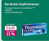 mea - meine apotheke - Thomapyrin Classic Schmerztabletten Angebot im Prospekt Thomapyrin Classic Schmerztabletten bei mea - meine apotheke im Prospekt "" für 6,95 €