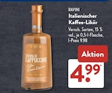 Italienischer Kaffee-Likör von RAVINI für 4,99 € bei ALDI SÜD im Angebot Italienischer Kaffee-Likör von RAVINI im aktuellen ALDI SÜD Prospekt