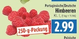 Portugiesische/Deutsche Himbeeren bei EDEKA im Hohenahr Prospekt für 2,99 €