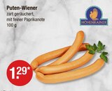 Aktuelle Pute Angebote bei V-Markt in Augsburg Aktuelles Puten-Wiener Angebot bei V-Markt in Augsburg ab 1,29 €