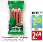 EDEKA Friedrichshafen - Landjäger Angebot im Prospekt Landjäger bei EDEKA im Friedrichshafen Prospekt für 2,22 €