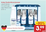 Mineralwasser im Angebot bei Netto Marken-Discount in Wuppertal Mineralwasser Angebote von Ardey Quelle bei Netto Marken-Discount Wuppertal für 3,99 €