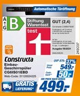 Einbau-Geschirrspüler CG6IS01EBD im Angebot bei expert in Regensburg Einbau-Geschirrspüler CG6IS01EBD Angebote von Constructa bei expert Regensburg für 499,00 €