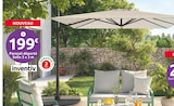 Mr. Bricolage Saint-Pantaléon - Promo Parasol déporté Solix Promo Parasol déporté Solix à 199,00 € dans le catalogue Mr. Bricolage à Saint-Pantaléon