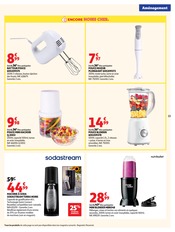 Promos Electroménager dans le catalogue "LA RENTRÉE À PRIX K.O." de Auchan Hypermarché Electroménager en promo dans le catalogue Auchan Hypermarché à la page 13