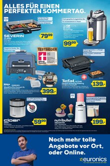 Grill im EURONICS Prospekt "GENAU RICHTIG. JEDER SOMMER HAT SEINE HITS." mit 12 Seiten (Duisburg)