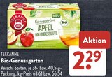 Bio-Genussgarten Apfel Holunderblüte von Teekanne im aktuellen ALDI SÜD Prospekt für 2,29 €