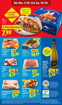 Lachs im Lidl Prospekt "LIDL LOHNT SICH" mit 73 Seiten (Essen)