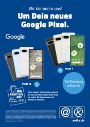 Smartphone im aetka Prospekt in Rheine Aktueller aetka Prospekt mit Smartphone, "Wir kümmern uns! Um Dein neues Google Pixel.", Seite 1