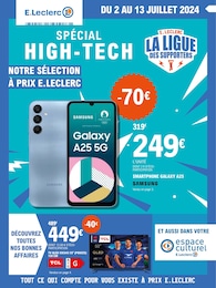 Prospectus E.Leclerc à Villefranche-de-Rouergue, "Spécial High-Tech", 12 pages, 02/07/2024 - 13/07/2024