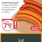 GLOBUS Simmern - Wurstpaket Angebot im Prospekt Wurstpaket bei GLOBUS im Simmern Prospekt für 7,90 €