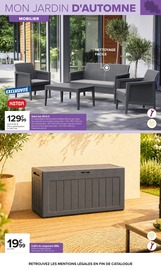 Promos Salon De Jardin dans le catalogue "JARDIN" de Carrefour Salon De Jardin en promo dans le catalogue Carrefour à la page 17