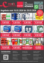 Gerolsteiner im Nuck Getränke Prospekt in Bautzen Aktueller Nuck Getränke Prospekt mit Gerolsteiner, "DIE GETRÄNKEKÖNNER", Seite 2