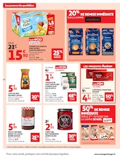 Promos Café dans le catalogue "BIEN AU CHAUD" de Auchan Hypermarché Café en promo dans le catalogue Auchan Hypermarché à la page 20