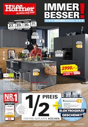 Höffner Prospekt für Kranichfeld: "KÜCHEN SPEZIAL!", 20 Seiten, 24.12.2025 - 20.01.2026