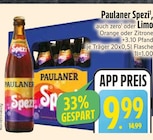 Spezi von Paulaner im aktuellen EDEKA Prospekt für 9,99 €