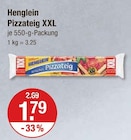 Pizzateig XXL im V-Markt Prospekt Pizzateig XXL von Henglein im aktuellen V-Markt Prospekt für 1,79 €