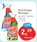 Power Reiniger von Bref für 2,29 € bei budni im Angebot Power Reiniger von Bref im aktuellen budni Prospekt