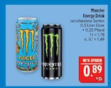 Energy Drink Angebote von Monster bei Marktkauf Erlangen für 0,89 €