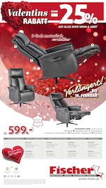 Aktueller Polstermöbel Fischer Prospekt mit Relaxsessel, "Valentins-RABATT", Seite 16