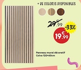 Panneau mural décoratif colva en promo chez Maxi Bazar Panneau mural décoratif colva dans le catalogue Maxi Bazar