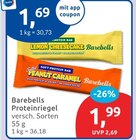 Lemon Cheesecake Protein Bar von Barebells für 1,69 € bei budni im Angebot Lemon Cheesecake Protein Bar von Barebells im aktuellen budni Prospekt