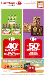 Catalogue Carrefour Market "Carrefour market" à Marsac-sur-l'Isle et alentours, 68 pages, 01/07/2025 - 13/07/2025
