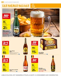 Prix et réduction Bière Belge dans le prospectus Carrefour Market en cours Offre Bière Belge dans le catalogue Carrefour Market du moment à la page 14
