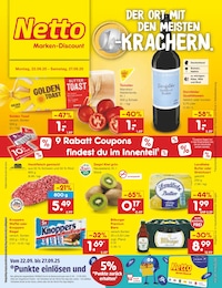 Netto Marken-Discount Prospekt für Mönchengladbach: "Aktuelle Angebote", 59 Seiten, 22.09.2025 - 27.09.2025