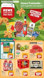 Getränke im REWE Prospekt in Wilhelmshaven Aktueller REWE Prospekt mit Getränke, "Dein Markt", Seite 1