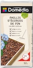 Paillis d'écorces de pin 50l - Domédia à 5,99 € dans le catalogue Intermarché