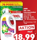 Voll- oder Colorwaschmittel Angebote von ARIEL bei Kaufland Saarbrücken für 18,99 €