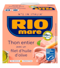 Thon Entier Huile D'olive Rio Mare en promo chez Auchan Hypermarché Villeneuve-d'Ascq à 3,32 €