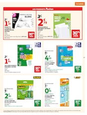 Promos Fournitures Scolaires dans le catalogue "OFFRES DU MOMENT" de Auchan Hypermarché Fournitures Scolaires en promo dans le catalogue Auchan Hypermarché à la page 47