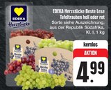 Herzstücke Beste Lese Tafeltrauben hell oder rot bei E center im Tauberbischofsheim Prospekt für 4,99 €