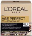 Augenpflege, Serum oder Tages- oder Nachtpflege von L'ORÉAL AGE PERFECT ZELL-RENAISSANCE im aktuellen Müller Prospekt für 14,95 €