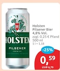 Holsten Pilsener Bier 4,8% Vol. im budni Prospekt Holsten Pilsener Bier 4,8% Vol. von Holsten im aktuellen budni Prospekt für 0,59 €