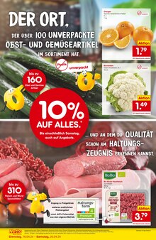 Gemüse im Netto Marken-Discount Prospekt "Wiedereröffnung - 10% auf alles" mit 6 Seiten (Recklinghausen)