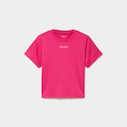 La Halle Lanester - Promo T-shirt ajusté manches courtes rose fushia fille Promo T-shirt ajusté manches courtes rose fushia fille à 5,99 € dans le catalogue La Halle à Lanester