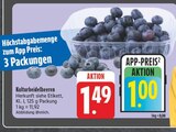 EDEKA - Kulturheidelbeeren Angebot im Prospekt Kulturheidelbeeren bei EDEKA im Prospekt "" für 1,00 €