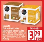 Dolce Gusto Cafe Au Lait von Nescafé für 3,79 € bei EDEKA im Angebot Dolce Gusto Cafe Au Lait von Nescafé im aktuellen EDEKA Prospekt