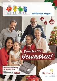 Sanitätshaus Koeppe Eberswalde Prospekt für Hohenfinow: Schenken Sie Gesundheit!, 6 Seiten, 14.11.2022 - 31.01.2023