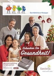 Sanitätshaus Koeppe Eberswalde Prospekt für Hohenfinow mit 6 Seiten Sanitätshaus Koeppe Eberswalde Prospekt für Hohenfinow: Schenken Sie Gesundheit!, 6 Seiten, 14.11.2022 - 31.01.2023