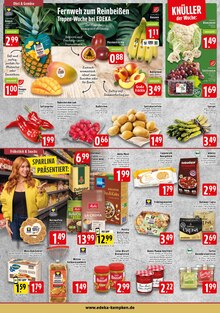 Schokolade im EDEKA Prospekt "Aktuelle Angebote" mit 8 Seiten (Krefeld)